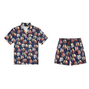 mens short sets tracksuit shirts and shorts set designer womens bear printed track suit GS7X