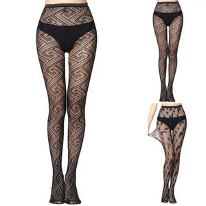 Women Socks Super Elastic Gothic Tights Pantyhose Party Club Dance Mesh Net Stockings Sexy Erotic Underwear Female L3