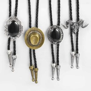 Zincirler Erkek Kolyesi Sıradan İş 26 Stil Bolo Tie Vintage Deri Erkek Dropship Toptan Takı Hediyeleri UNM10