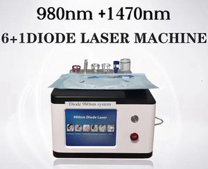 Direkt effektiv 980nm+1470nm diodlaser laser lipolys liposution kirurgi hud/EVLT/PLDD/tanddragning/blod spindel vener avlägsnande fett minskar maskinen