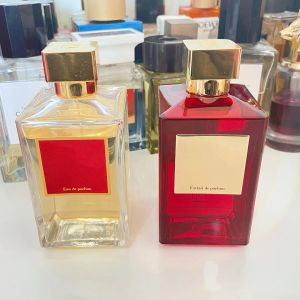 Masion Rouge 540 Baccarat parfym 200 ml Extrait Eau de Parfum Unisex Fragrance God lukt Lång tid lämnar kroppsdimma högkvalitativt snabbt fartyg