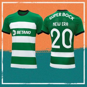 23 24 Lisboa Soccer Jerseys 2023 Sporting CP Coates Morita Edwards Nuno Santos Shirt Ugarte Trincao Paulinho Pedro G Football Uniform