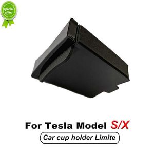 Новый держатель слота для карты Car Cup Card для Tesla Model X Model S Water Cup Cup Slot Limit Limit Limit Holder Accessories Accessories