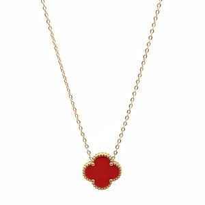 Projektantka biżuterii dla kobiety Van Clover Naszyjnik 14K złota Planed Walentynki Ozdoby zaręczynowe odpowiednie dla kobiet i dziewcząt