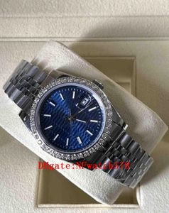 TOP V3 Women Automatic 3235 Mechanical Watch Men 36mm Rostfritt stål Sapphire Lady 126284 126200 Diamond Watches Man MS armbandsur
