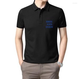 Herren Polos Baumwolle Oansatz Individuell Bedrucktes T-shirt Männer T Shirt Ignore Alien Orders - Halt And Catch Fire Frauen T-Shirt