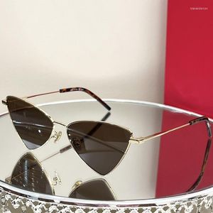 Okulary przeciwsłoneczne Oryginalne serce Kobiety kwadrat kwadratowy czarny retro w stylu vintage w kolorze słonecznym estetycznym modne okulary przeciwsłoneczne