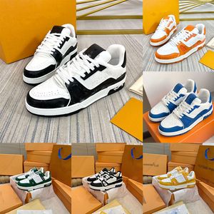 Designer Luxurys Sneakers para l Domowe Buty swobodne buty biały naturalny zielony szary krem