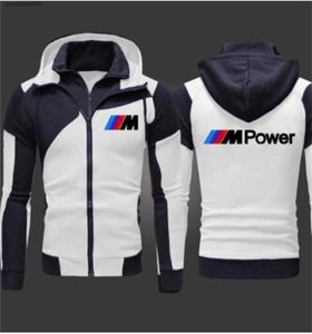 2023 Bmw m Power Mens Fashion Outwear Jacket Zipper Hooded Felpa con cappuccio di alta qualità Harajuku Athletic Wear Felpe con cappuccio casual S3xl X0618712943