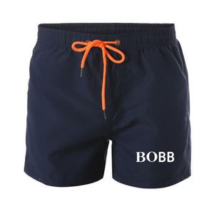 Shorts masculinos estampados de marca estilo respirável corrida roupas esportivas para homens casuais verão elástico calças de praia de secagem rápida maiô