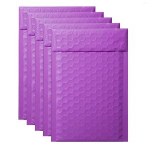 Gift Wrap Air Bubble Envelopes Lined With Mylar Express Mailer Self-seal 5PCS