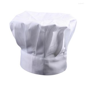 Beralar konforlu aşçı ayarlanabilir erkekler mutfak fırıncı şef elastik şapka catering
