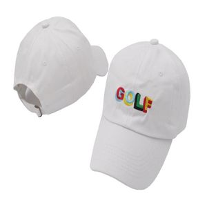 Cały Tyler The Creator Golf Hat Hafdery Snapback Caps Baseball Hat dla mężczyzn i kobiet Ajustable Dad Hat313b