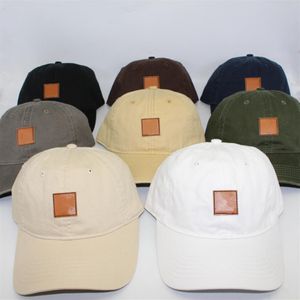 Мужчины дизайнерские бейсбольные шляпы мода с твердым цветом Ball Caps Women Golf Sun Sun Cap Capts Casual Hats High Caffice214p