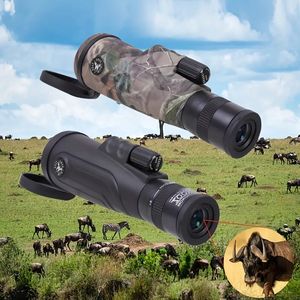 WG11 Zoom Monocular Telecope Camera 8-20x50 Высококачественный монокулярный водонепроницаемый монокуляры для животных для животных для наблюдения