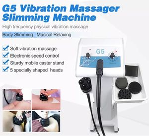 High Frequency Vibration & Massage Slimming Beauty Equipment Vertical G5 Full Body Vibration Massage Cellulite Reduction Body Sculpting Exercise Muscles Machine