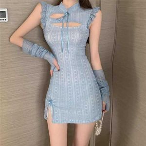 Casual Dresses Clothes Off Shoulder Woman Dress Tight Dresses for Women 2023 Bandage Bodycon Sensual Sexy Retro Offer Free Shipping Hot Y2k Xl Z0612