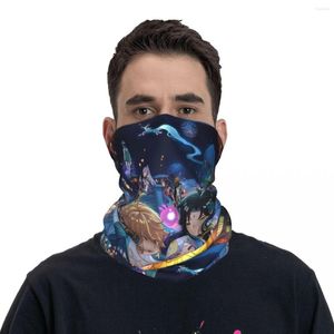 Scarves Genshin Impact Xiao Ganyu Bandana Neck Cover Printed Wrap Scarf Multifunctional Cycling Riding For Men Women Adult Winter