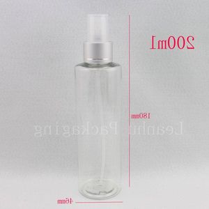 200ml X 30 aluminum fine spray perfume bottle for personal care ,empty clear plastic refillable perfumes bottle wholesale Stupj