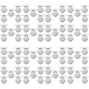 Wanduhren 80 Stück Schnullerhalter Lätzchenclip Ersatz-Hosenträgerklammern Hosenträger Hosenträger Metall Silikon