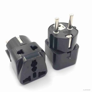 Power Plug Adapter Universal Grounded to Travel Russia Germany Socket Converter 250V Type R230612