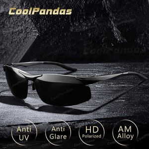 Aluminium HD Polarisierte Photochrome Sonnenbrille Männer Fahren Sonnenbrille Männlich Outdoor Sport Brillen Anti-Uv oculos de sol masculino L230523