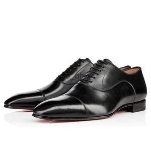 Scarpe eleganti Moda all'ingrosso RedBottoms Scarpe Greggo Orlato Piatto in vera pelle Oxford Mens Walking Flats Mocassini per feste di nozze Scarpe da uomo J230612