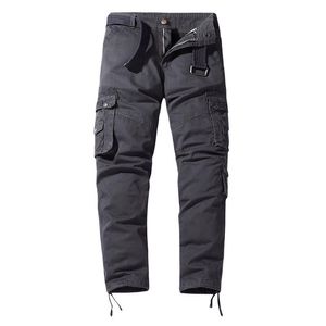 Byxor lastbyxor för män 2022 Sweatpants Anime Tactical Black Pant streetwear joggers jeans Gym Överallt Pocket Sport Byxor baggy