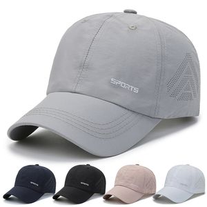 Spring And Summer Letter Quick-drying Baseball Cap For Women Outdoor Sports Sunshade Sun Hat For Men With Duck Tongue