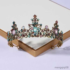 Jóias para cabelo de casamento, joia única, presente nobre e elegante, tiaras e coroas luxuosas femininas para mulheres R230612