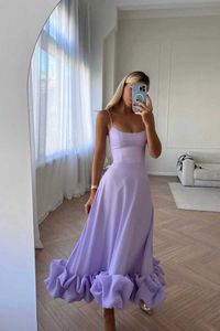 Casual Dresses Solid Color Halter Big Swing Threedimensional Flowers Dress Summer Women's New Fashion Street Sexy Wind Pleated Aline Dress Z0612