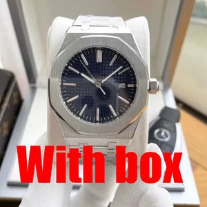 Luxury Mens Watch Designer Watches High Quality Luxury Automatic Machinery Movement Watches With Box 904L rostfritt stål Lysande vattentät safir Top AAA