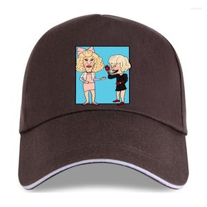 Boll Caps Cap Hat RuPaul's Drag Race X Beavis and Butthead Funny Reality Show Parody Black Baseball Custom Printed