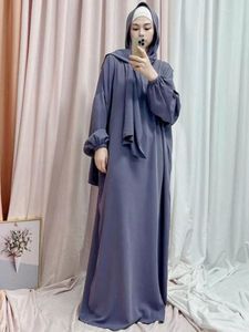 Abbigliamento etnico Eid Preghiera musulmana Indumento Abito Abaya Donna Niqab Burka Arabia Saudita Hijab Lungo Khimar Ramadan Jilbab Adorazione Abito 2023