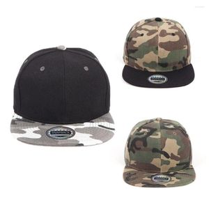 Rowerowe czapki CS Outdoor Sun Hat Plain Army Hip Hop Cap Camouflage Snapback Flat Baseball