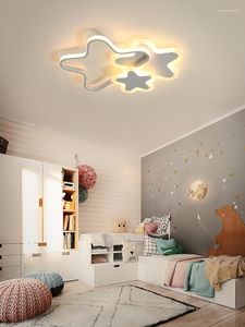 Ceiling Lights Childrens Room Lamp Boys Nordic Bedroom Simple Modern Creative Personality Cartoon Girl Lighting