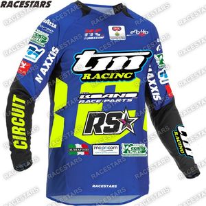 Bisiklet gömlekleri üstleri tm yarış motokros jersey enduro mtb kir bisiklet erkekler bisiklet forması gp maillot hombre ATV yokuş aşağı dağ yol 230612