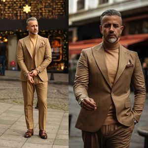 Yeni yaz erkek damat düğün takım elbise damat ince uygun tek düğme resmi çalışma balo ofis blazer ceket pantolon