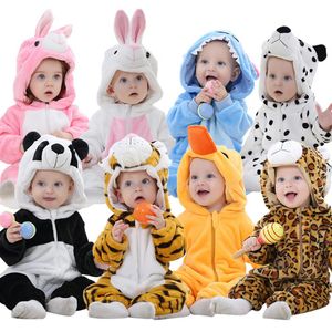 Inverno Vestiti Del Bambino Panda Stitch Pagliaccetto Ragazzo Costume Pagliaccetto Neonato Per Bebes Abbigliamento Bambini Della Ragazza Della Tuta Del Bambino Infantile Sleepers 2212O