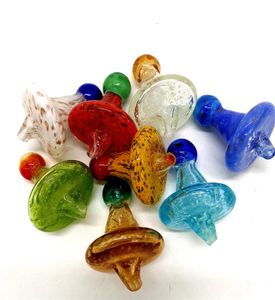 2018 Selling Colorful Christmas Hat Glass Carb Cap For Quartz Banger Glass Bong Glass Pipe Smoking Accessories5051244