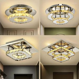 Ceiling Lights Corridor El Crystal Aisle Light Modern Simple Luxury Led Lamp Kids Room Lighting Decorations For Home