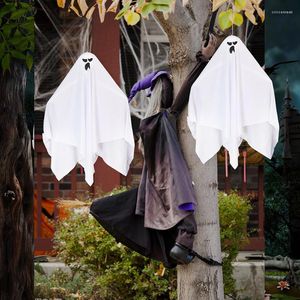 Party Decoration White Kawaii Halloween Horror House Stora 98 cm Dekorationer för Home Event Fest Supplies Garden