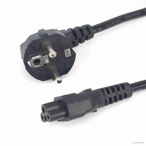 Power Plug Adapter Cord 0.3m 6ft 1.2m Euro For Notebook PC Computer Monitor Printer TV R230612