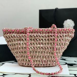 Designer bolsa de luxo sacola 36cm couro genuíno saco de compras delicado imitação tecido com caixa yc053