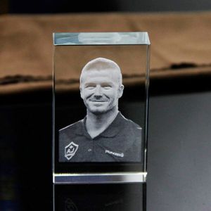 Frames Personalisiertes Kristall-P-Bild mit 2D-Lasergravur, Haustiere, Babybild, Glasblock, Geschenke für Ihn, Hochzeit, Taufe, Andenken 230609