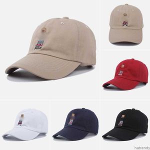 Męski projektant Bear Dad Polo Ball Hat Najwyższej jakości Golf Men Baseball Cap Haft Hafdery Luksusowy klasyczny Klasyczne Kobiety Leisure Summer Sports Street OC7O