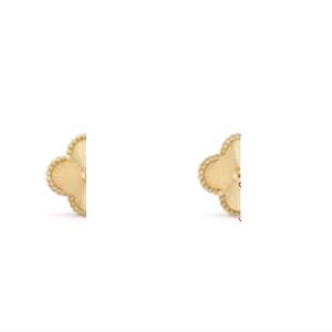 Ny modedesign 4 Leaf Clover Stud Earring Designers örhängen smycken för kvinnor gåva