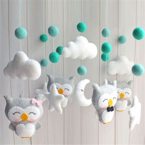 Rattles Mobiles Baby Mobile Rattles Toys Baby Toys 0-12 månader Carousel Crib Holder Baby Mobile till Bed Bell Mamma handgjorda leksaker för Borns 230612