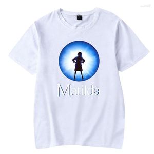 Men's T Shirts Men's Roald Dahl's Matilda The Musical Movie T-shirt Crewneck Short Sleeve Tee Women Men's Tshirt Harajuku