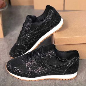 Shoes Newest Autumn Designer Women Sequins Lace-up Platform Sneakers Best Quality Runner Trainers Luxury Casual Shoes Big Size